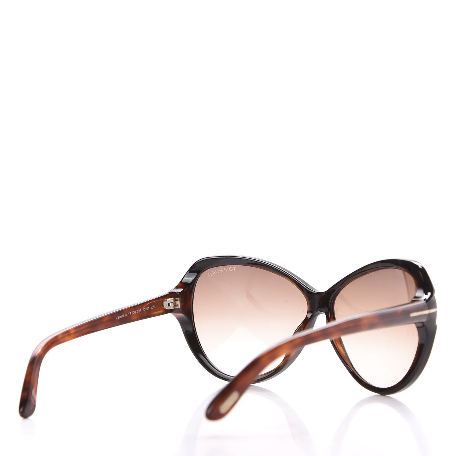 Tom Ford Valentina TF326 Sunglasses Havana 4 of 7