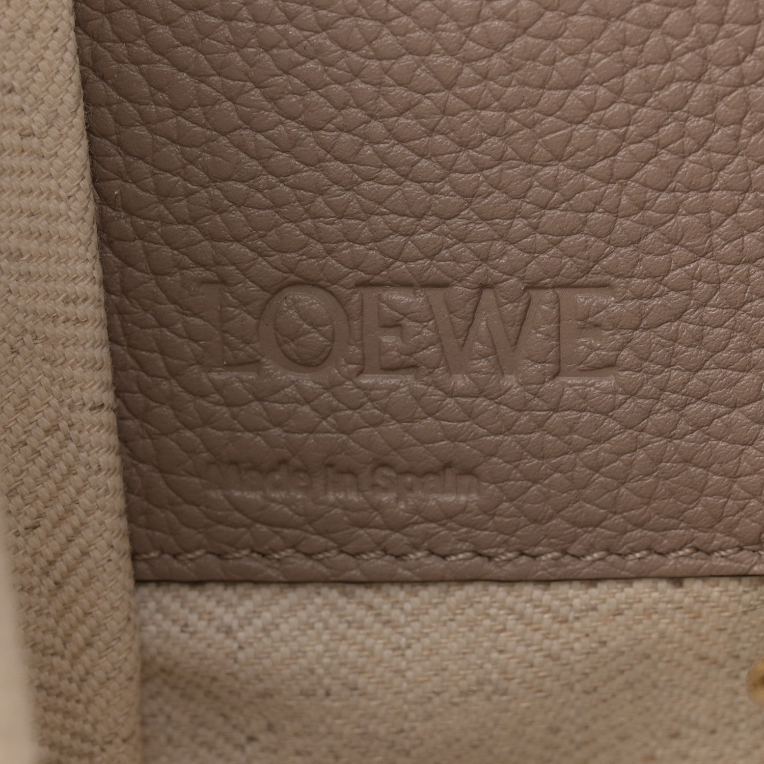 Loewe Calfskin Small Hammock Shoulder Bag Sand Mink 6 of 10