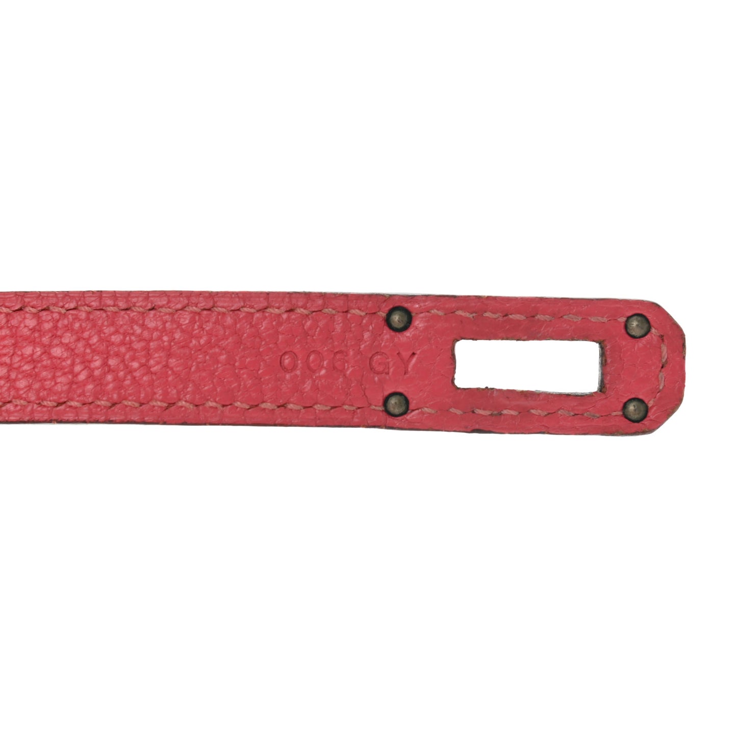 Chevre Mysore Kelly Longue Wallet Rose Lipstick