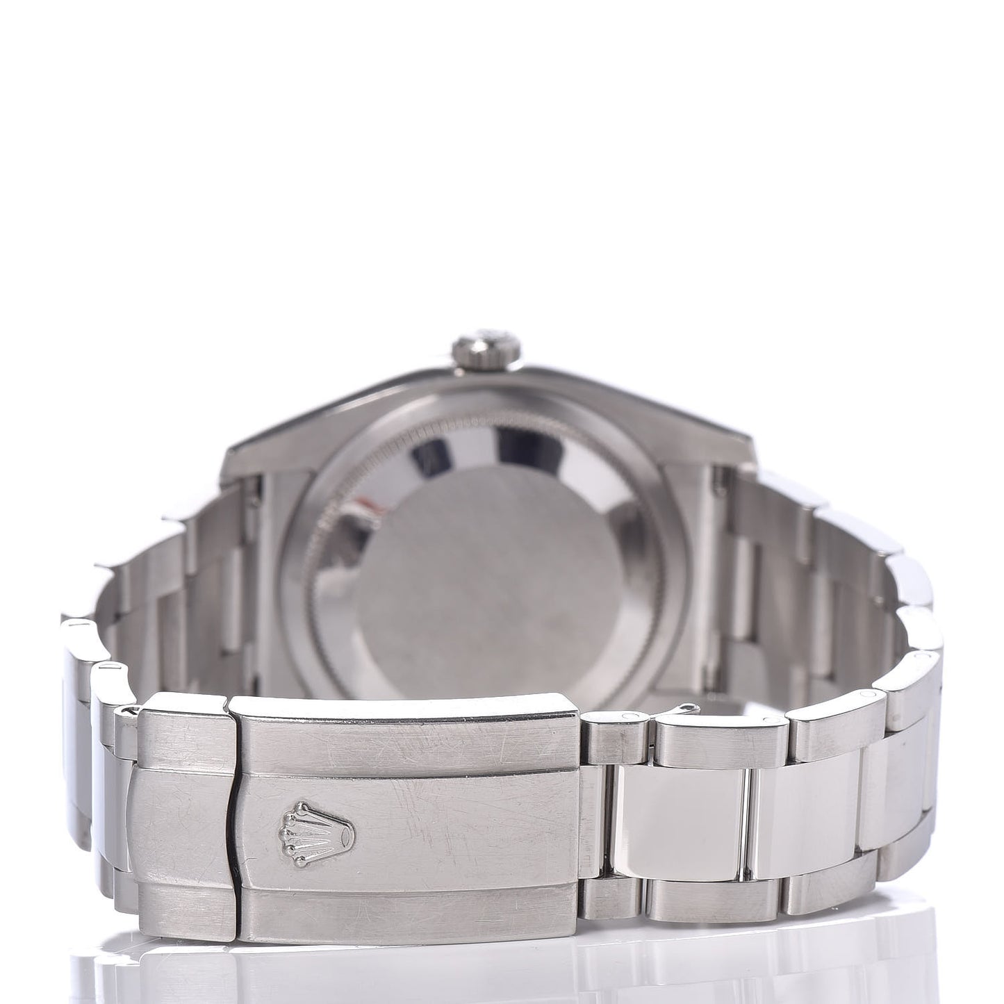 Stainless Steel 18K White Gold Diamond 36mm Oyster Perpetual Datejust Watch Pink Flowers 116244