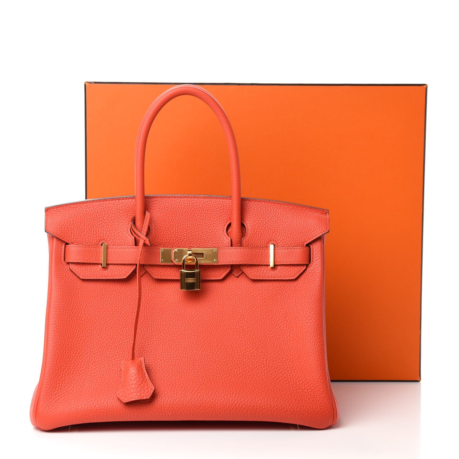 Hermes Togo Birkin 30 Capucine 34 of 34