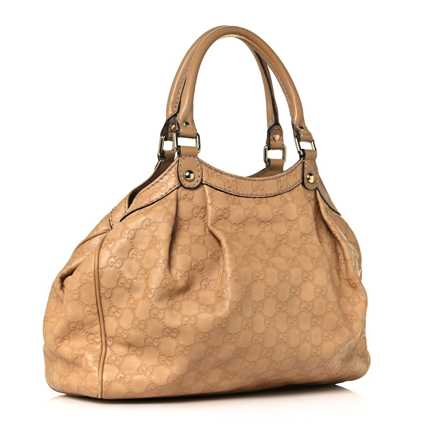 Guccissima Medium Sukey Tote Beige