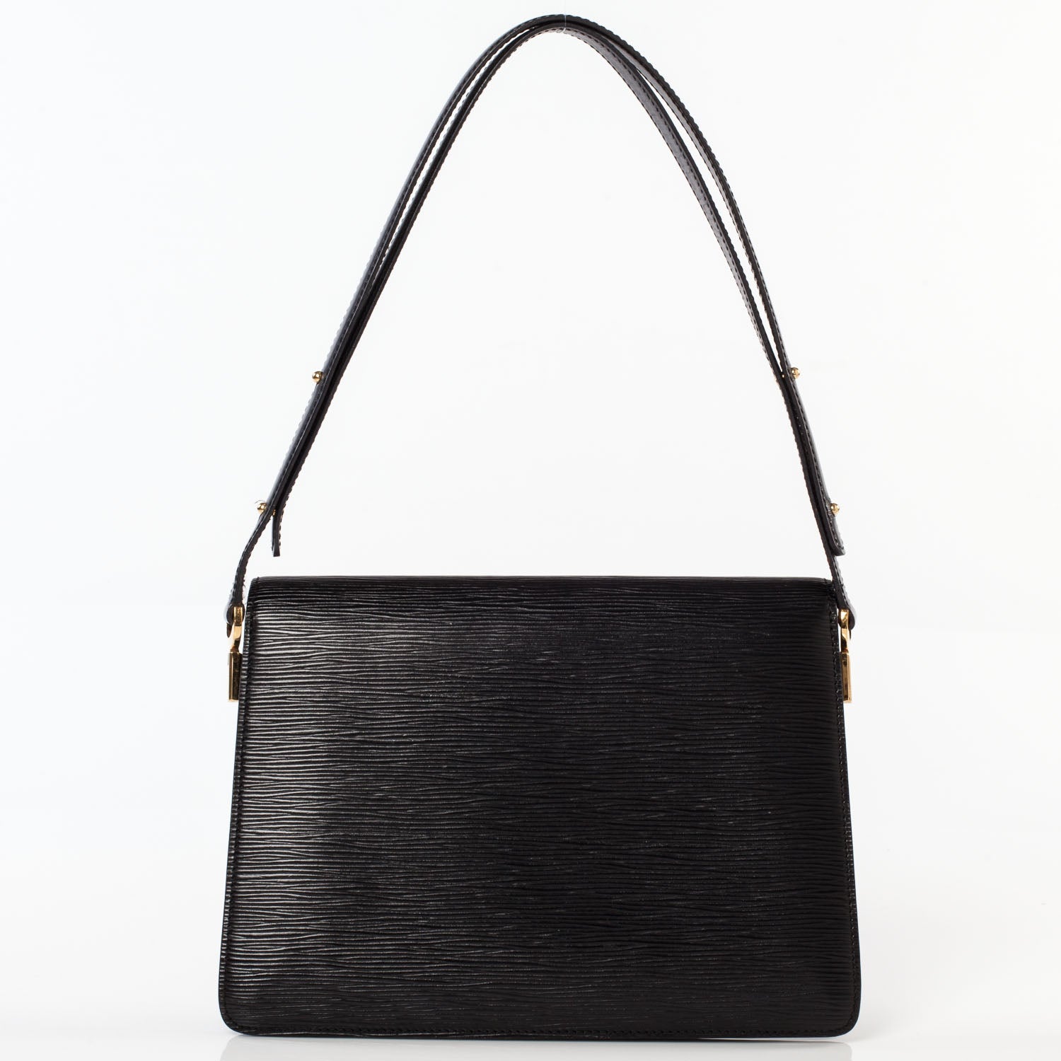 Louis Vuitton Epi Sac Friedland Black Green 4 of 9