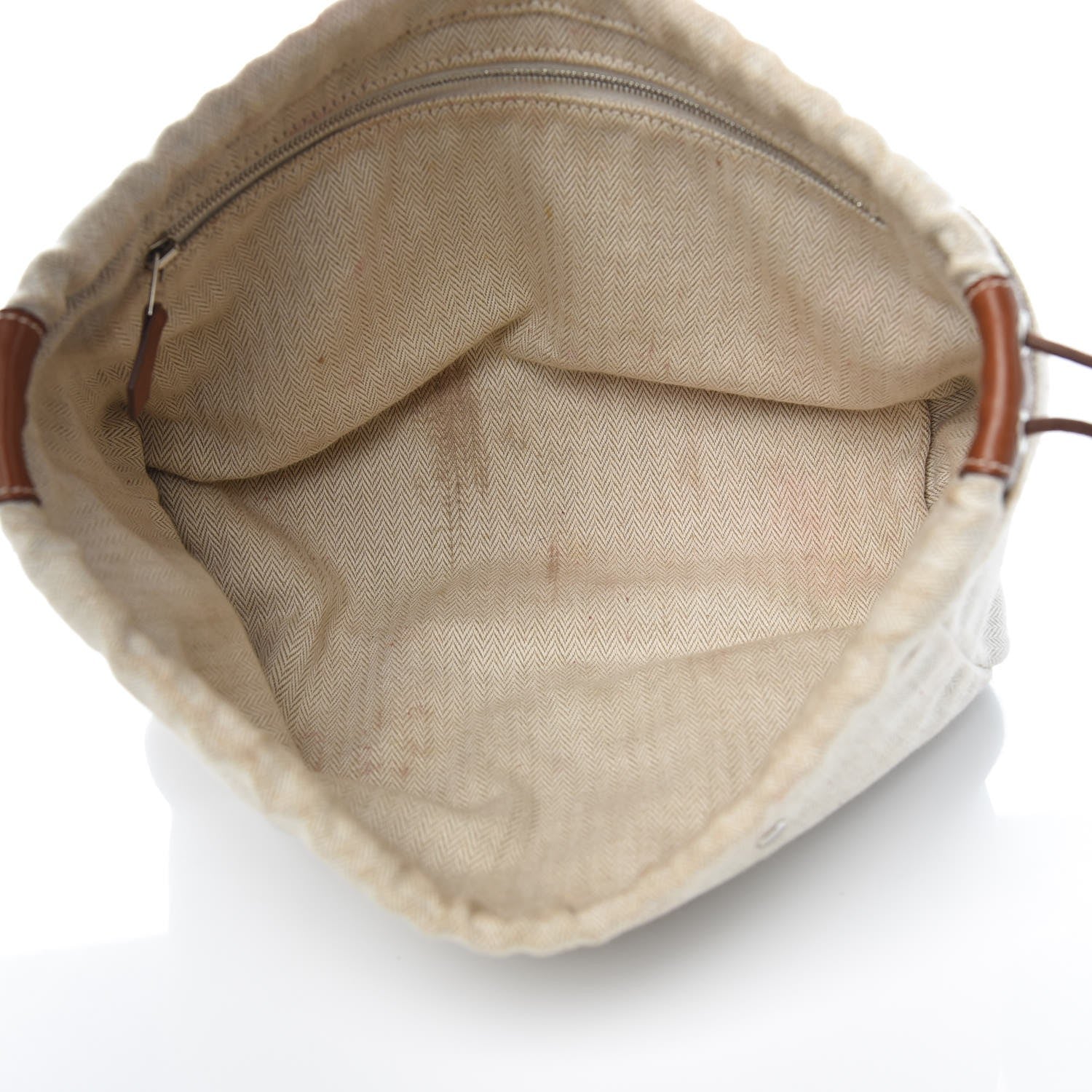 Hermes Canvas Barenia Fourbi 25 MM Pouch Naturel Fauve 5 of 15