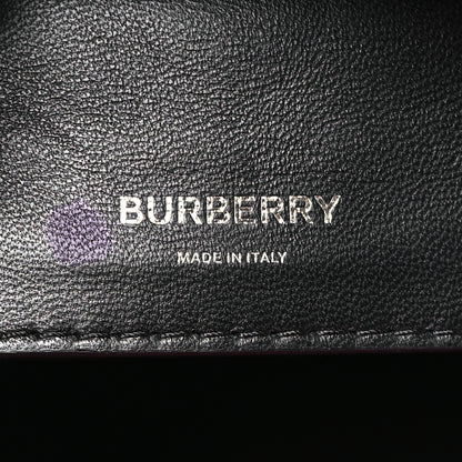 Burberry Soft Grain Calfskin Small Cube Bowling Bag Bright Red 6 of 10