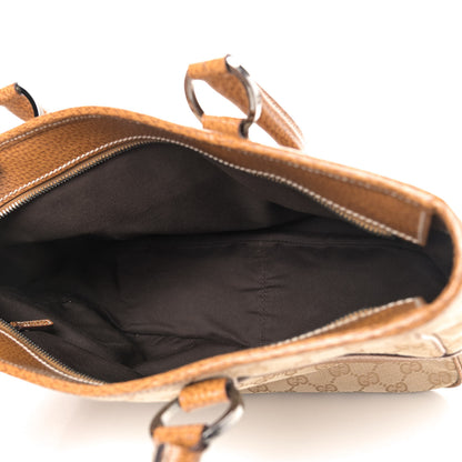 Gucci Monogram Shoulder Bag Brown 5 of 10
