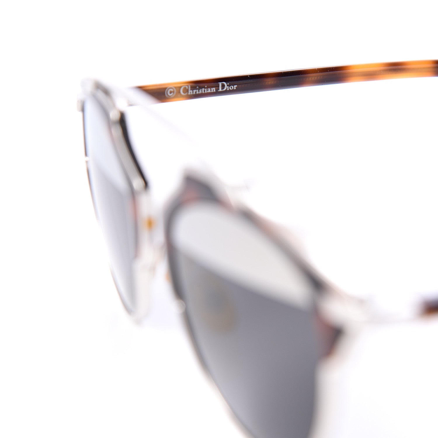 Christian Dior So Real Sunglasses Palladium Havana 7 of 9