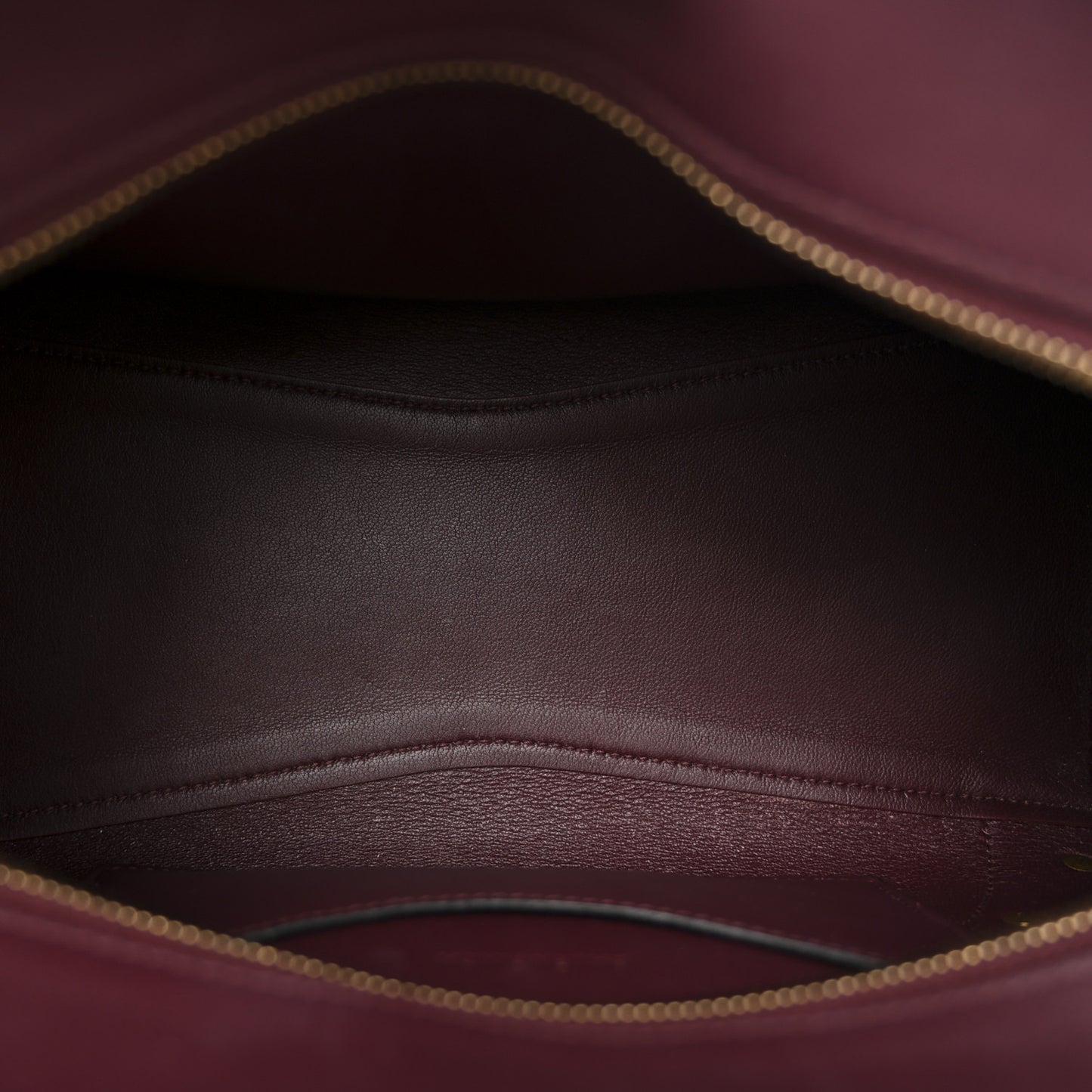 Smooth Calfskin Brass Hardware Neo Classic S City Burgundy