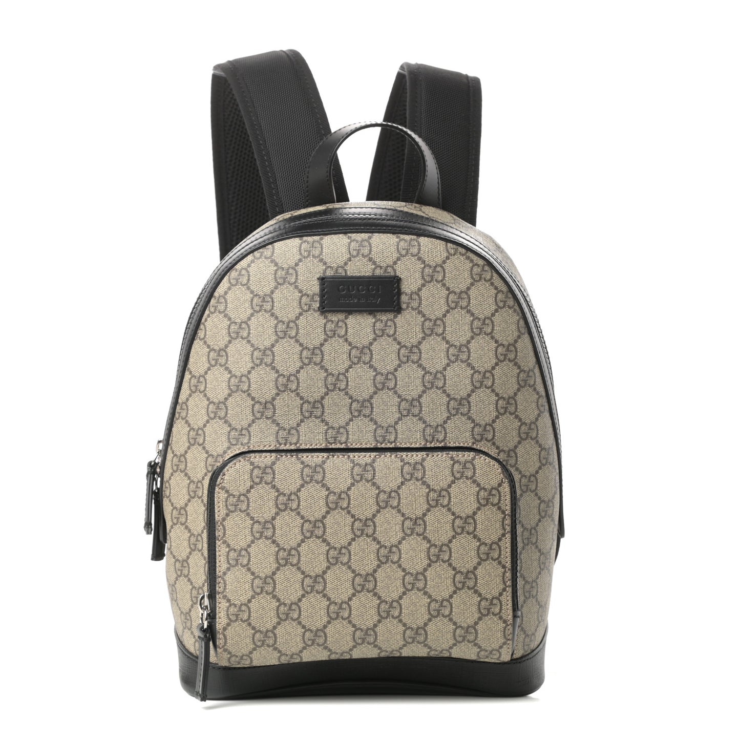 GG Supreme Monogram Small Eden Day Backpack Black