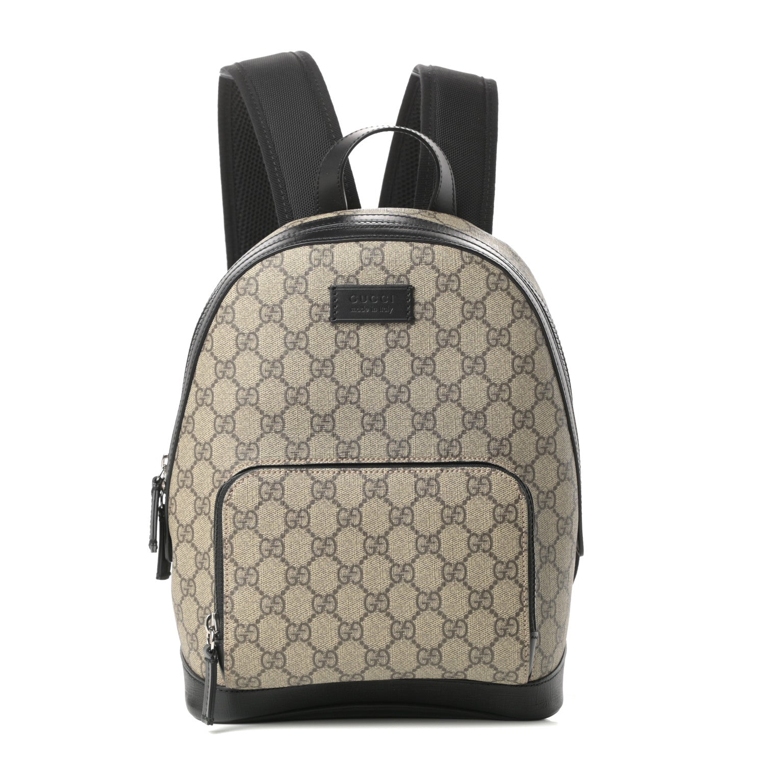 Gucci GG Supreme Monogram Small Eden Day Backpack Black 1 of 11