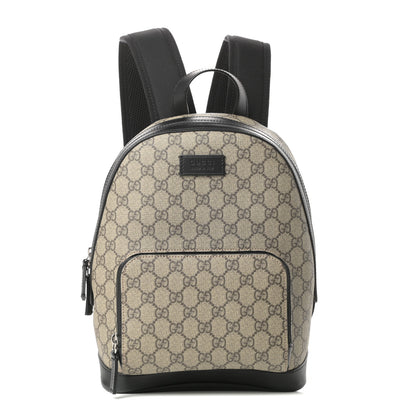 Gucci GG Supreme Monogram Small Eden Day Backpack Black 1 of 11
