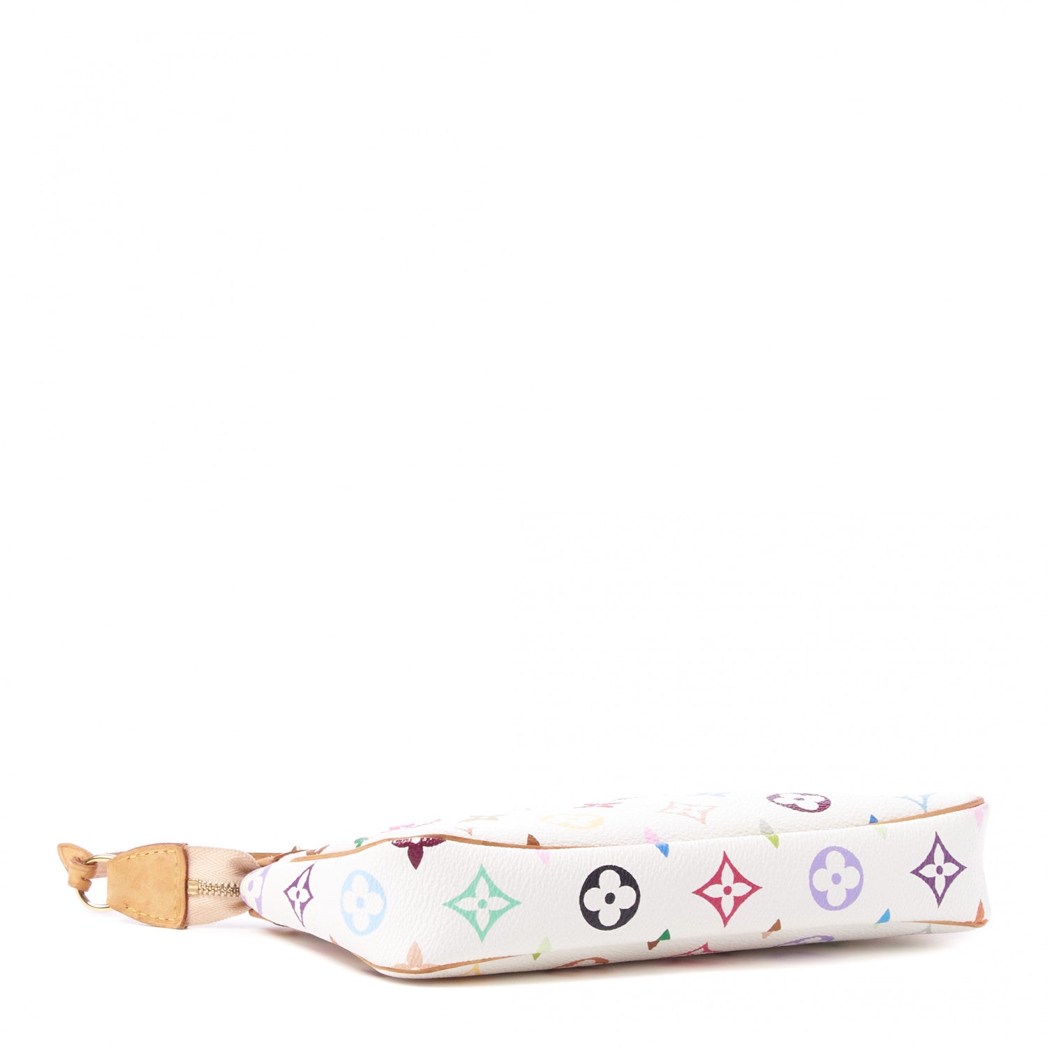 Louis Vuitton Monogram Multicolor Pochette Accessories White 3 of 10