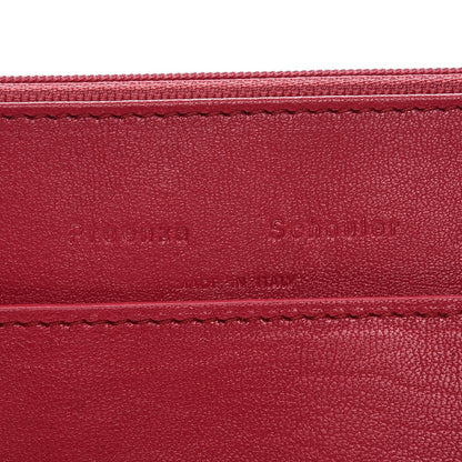 Proenza Schouler Lambskin PS1 Large Chain Wallet Red 7 of 8