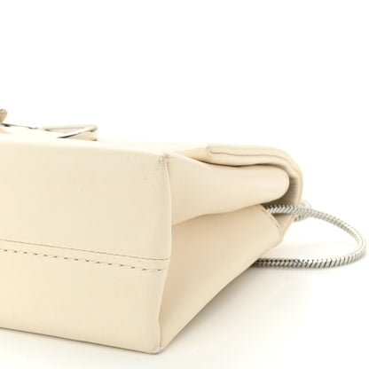 3.1 Phillip Lim Calfskin Alix Soft Flap Clutch White 9 of 15