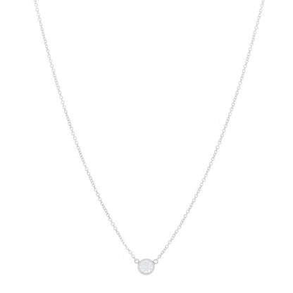 Tiffany Platinum Diamond .27ct Elsa Peretti Diamonds by the Yard Pendant Necklace 1 of 3