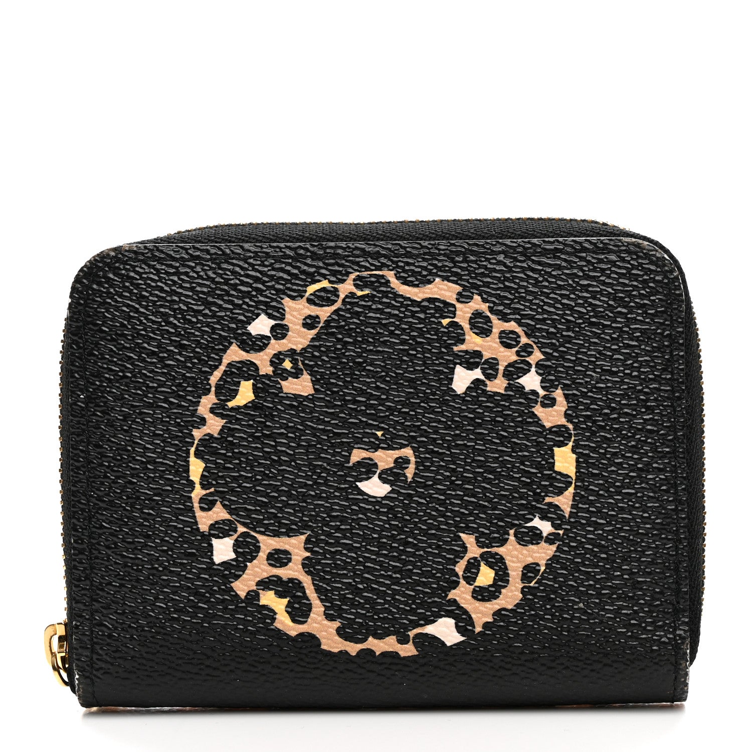 Louis Vuitton Monogram Giant Jungle Zippy Coin Purse Black 1 of 9