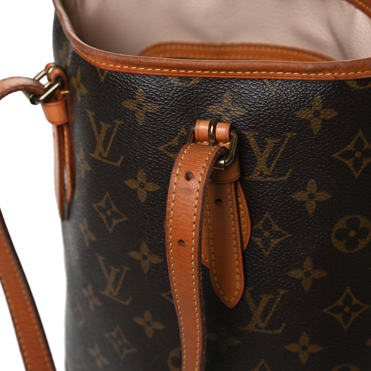 Louis Vuitton Monogram Petit Bucket 23 13 of 16