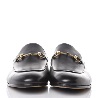 Gucci Calfskin Horsebit Mens Jordaan Loafers 11 Black 2 of 9