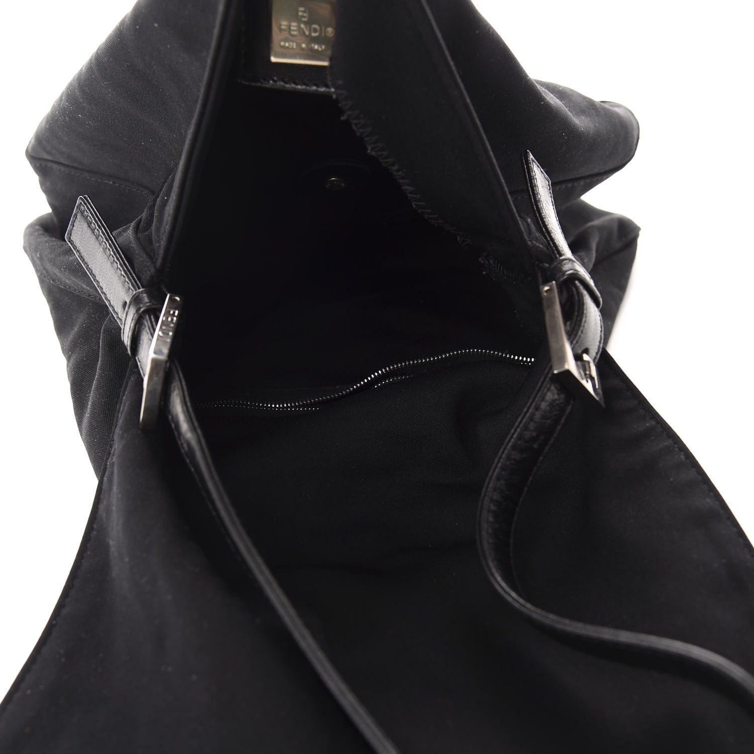 Fendi Neoprene Mama Baguette Black 5 of 10