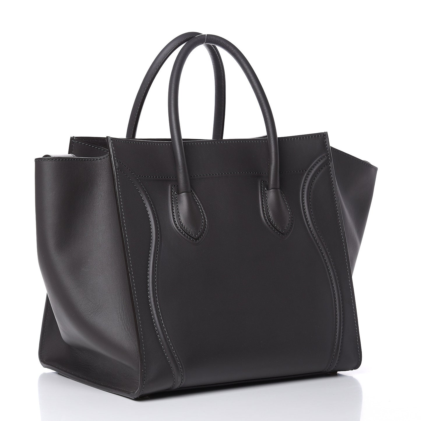Smooth Calfskin Medium Phantom Luggage Grey