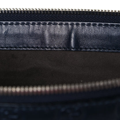 Gucci Guccissima Signature Small Messenger Bag Blue 14 of 14