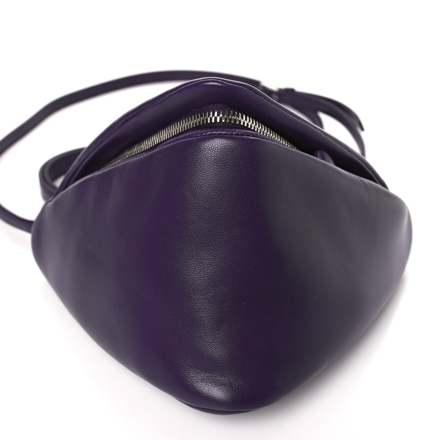 Nappa Padded Signaux Triangle Crossbody Viola