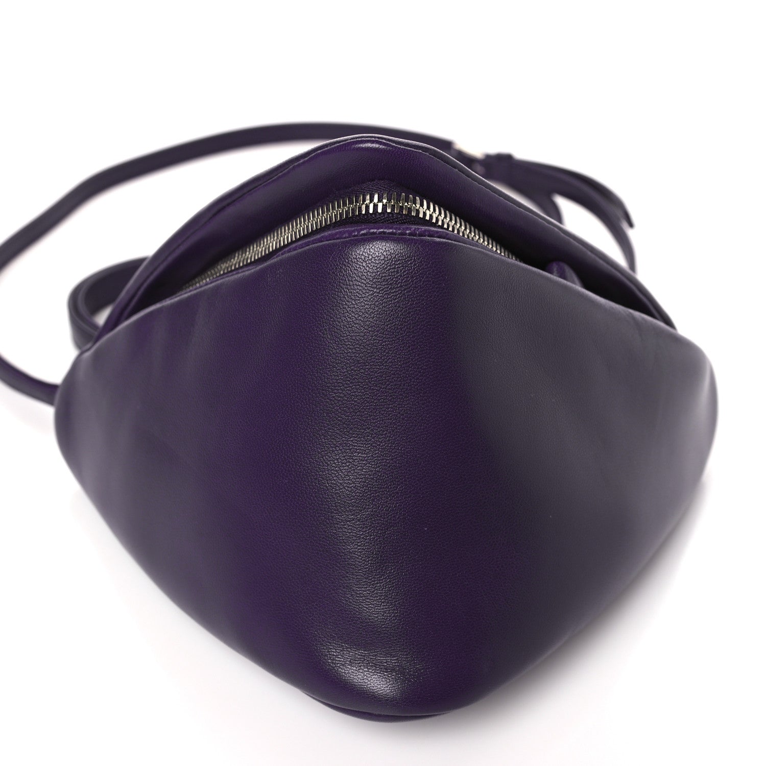 Prada Nappa Padded Signaux Triangle Crossbody Viola 7 of 8