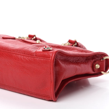 Balenciaga Agneau Giant 12 Gold Hardware S City Rouge Cardinal 7 of 10