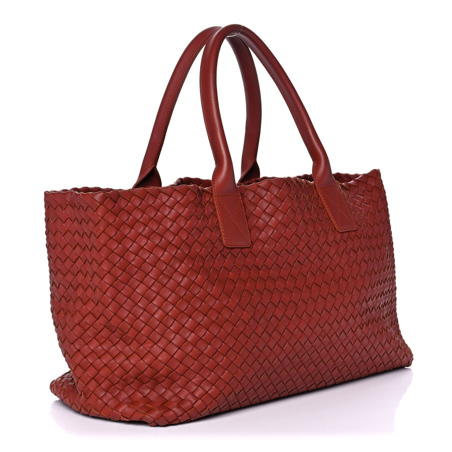 Bottega Veneta Nappa Intrecciato Medium Cabat Rust 2 of 9
