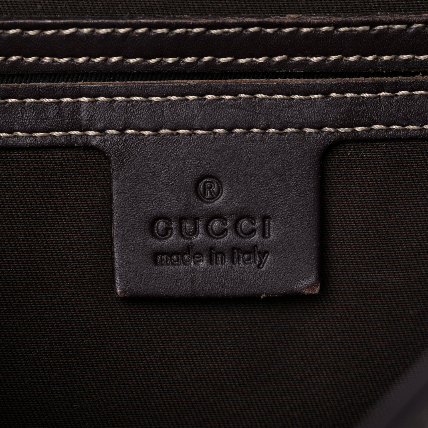 Gucci GG Plus Monogram Medium Double Buckle Flap Messenger Bag Beige Dark Brown 6 of 28