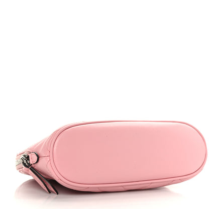 Gucci Calfskin Matelasse Large GG Marmont Pouch Cosmetic Case Wild Rose 4 of 9