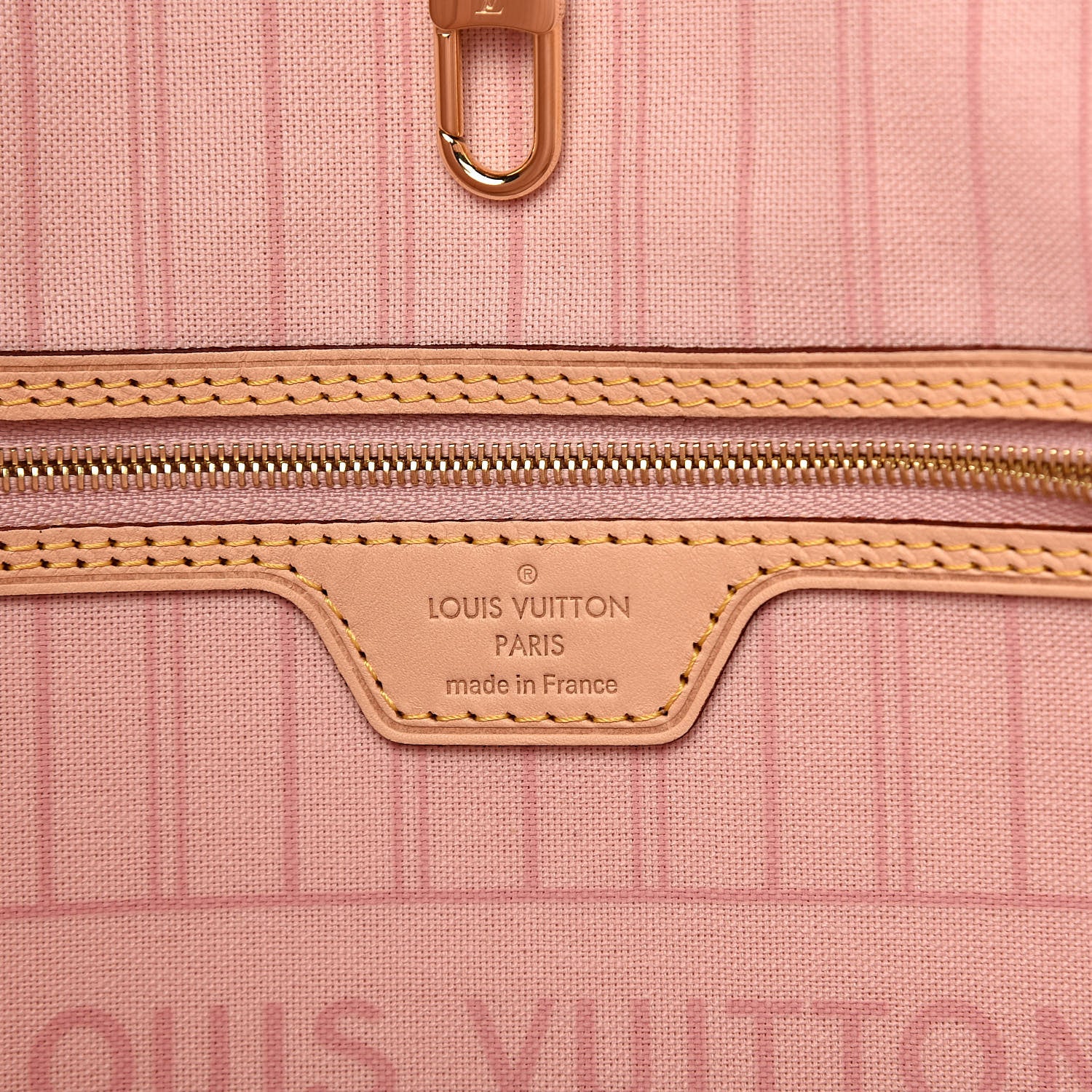 Louis Vuitton Damier Azur Neo Neverfull MM Rose Ballerine 7 of 11