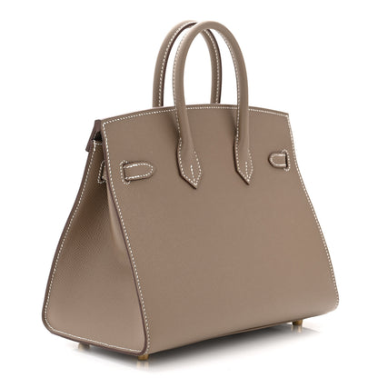 Hermes Epsom Birkin Sellier 25 Etoupe 3 of 11