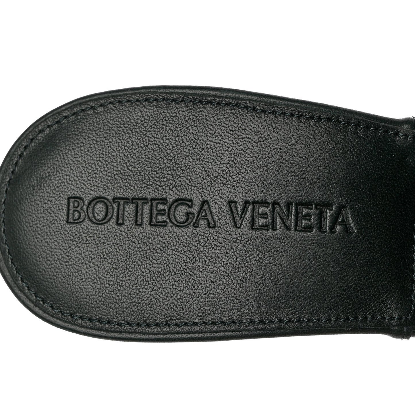 Nappa Maxi Intrecciato Lido Mule Sandals 36 Inkwell