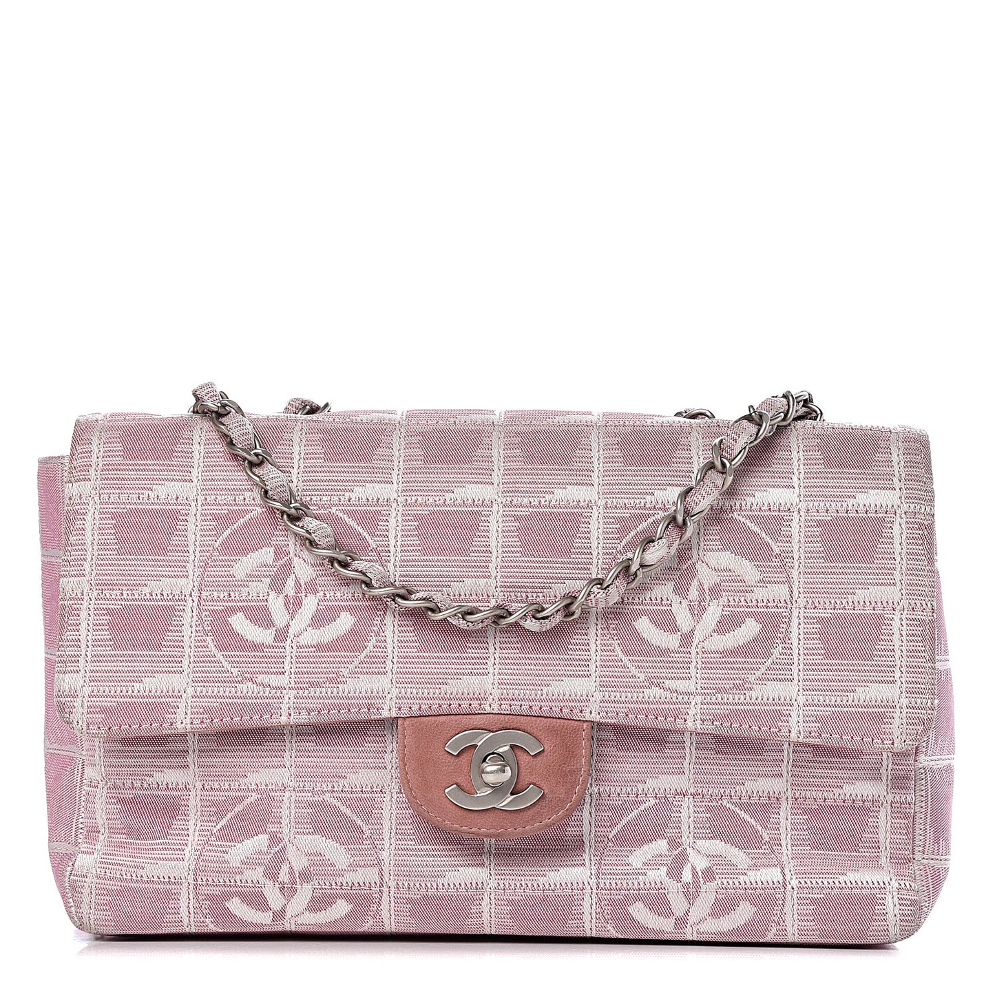 Nylon Medium Travel Flap Pink