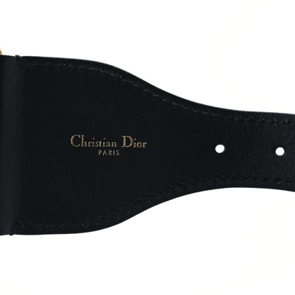 Christian Dior Canvas Embroidered Large Book Belt 70 28 Bleu 6 of 6