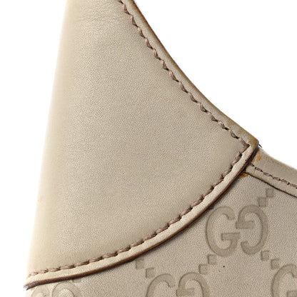 Gucci Guccissima Punch Hobo Off White 11 of 13