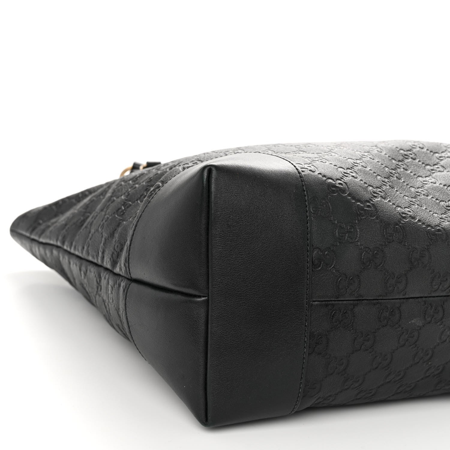 Gucci Guccissima Large Interlocking G Tote Dark Green 8 of 9