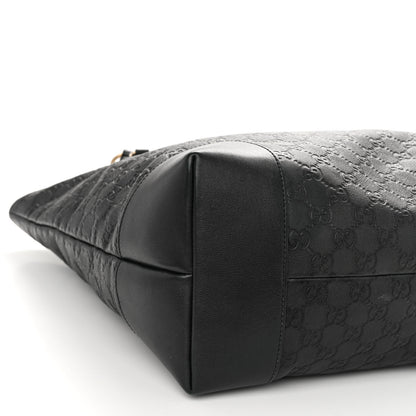 Gucci Guccissima Large Interlocking G Tote Dark Green 8 of 9