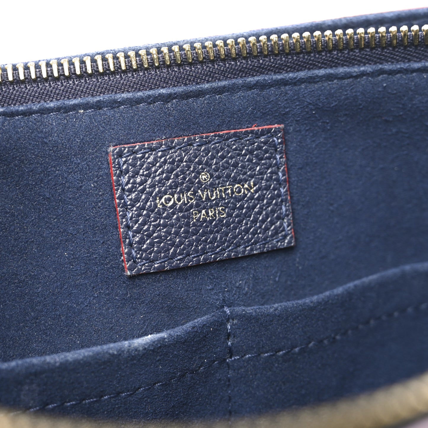 Empreinte Surene MM Marine Rouge
