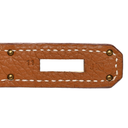 Hermes Togo Birkin 30 Gold 7 of 13