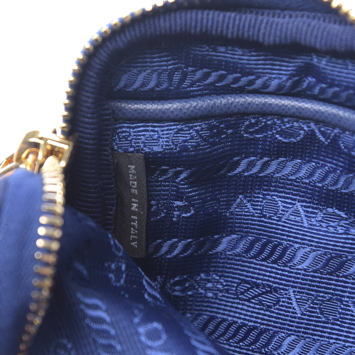 Prada Tessuto Nylon Mini Camera Crossbody Royal 8 of 12