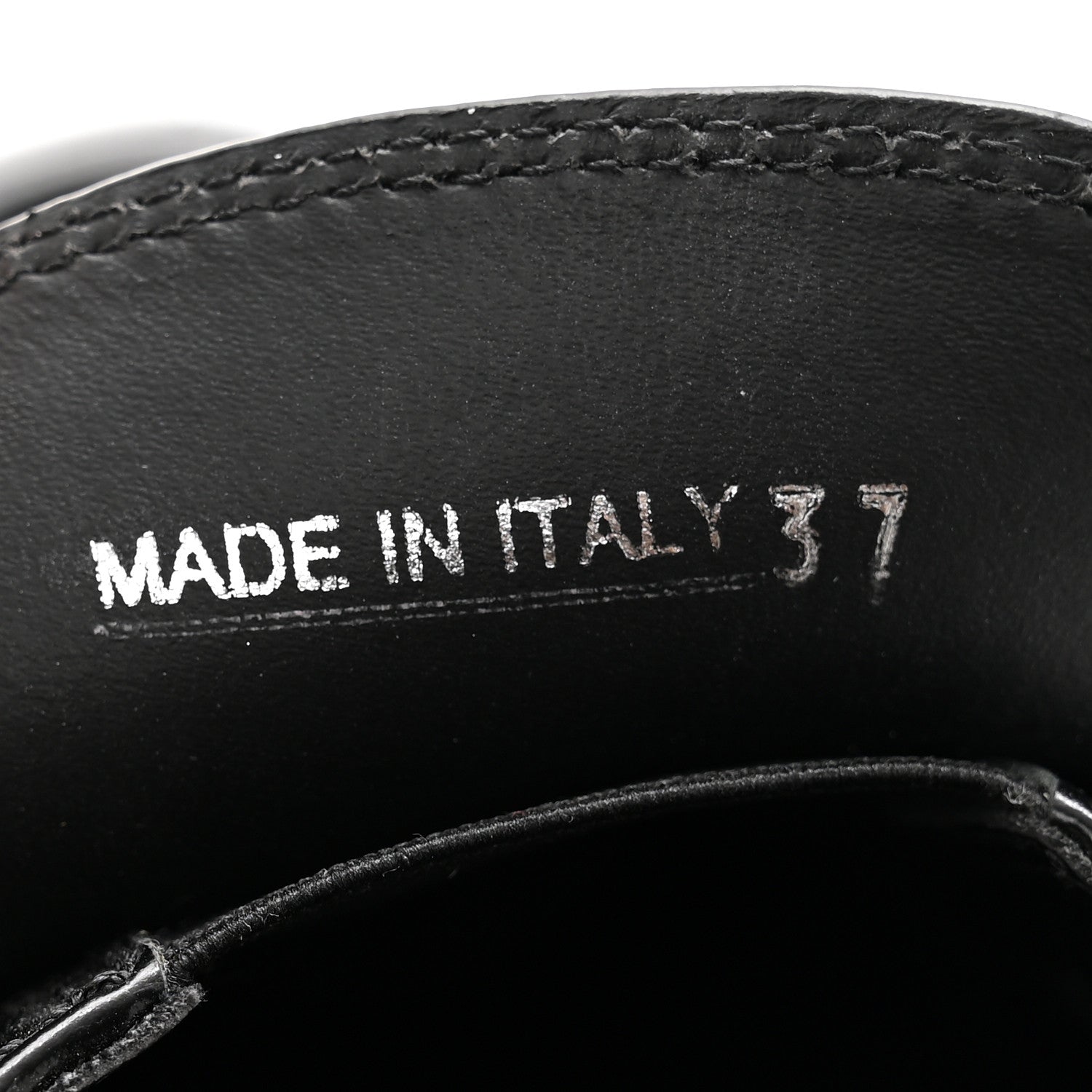 Prada Spazzolato Metal Triangle Logo 50mm Loafers 37 Black 8 of 8