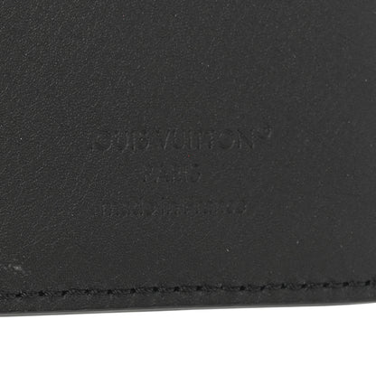 Louis Vuitton Calfskin Monogram Shadow Pocket Organizer Black 6 of 6