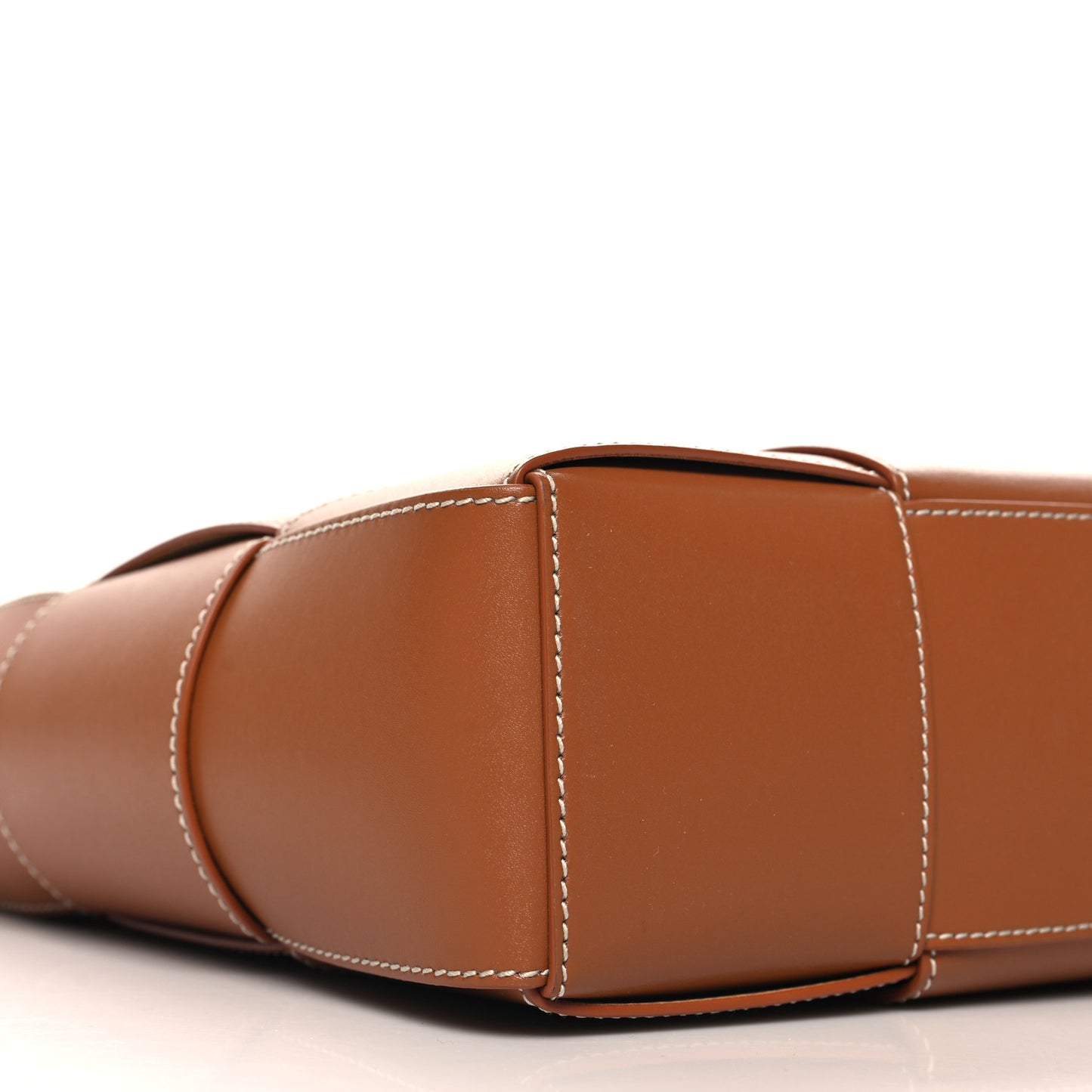 Nappa Maxi Intrecciato Mens Arco Tote Wood