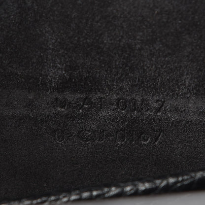 Celine Drummed Calfskin Nano Luggage Black 8 of 9
