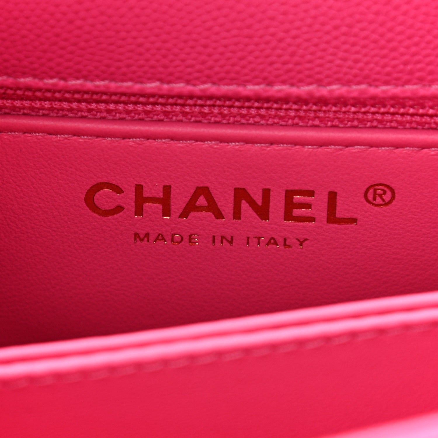 Chanel Caviar Quilted Mini Coco Handle Flap Rose 10 of 11
