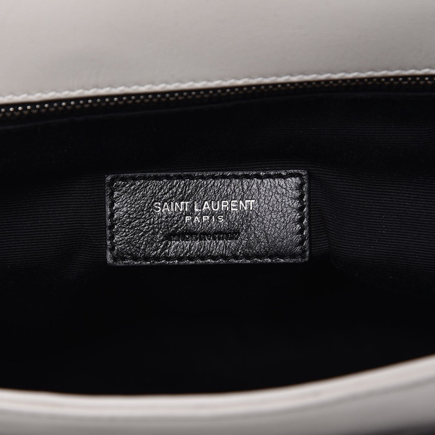 Calfskin Y Quilted Monogram Loulou Shoulder Bag Porcellana
