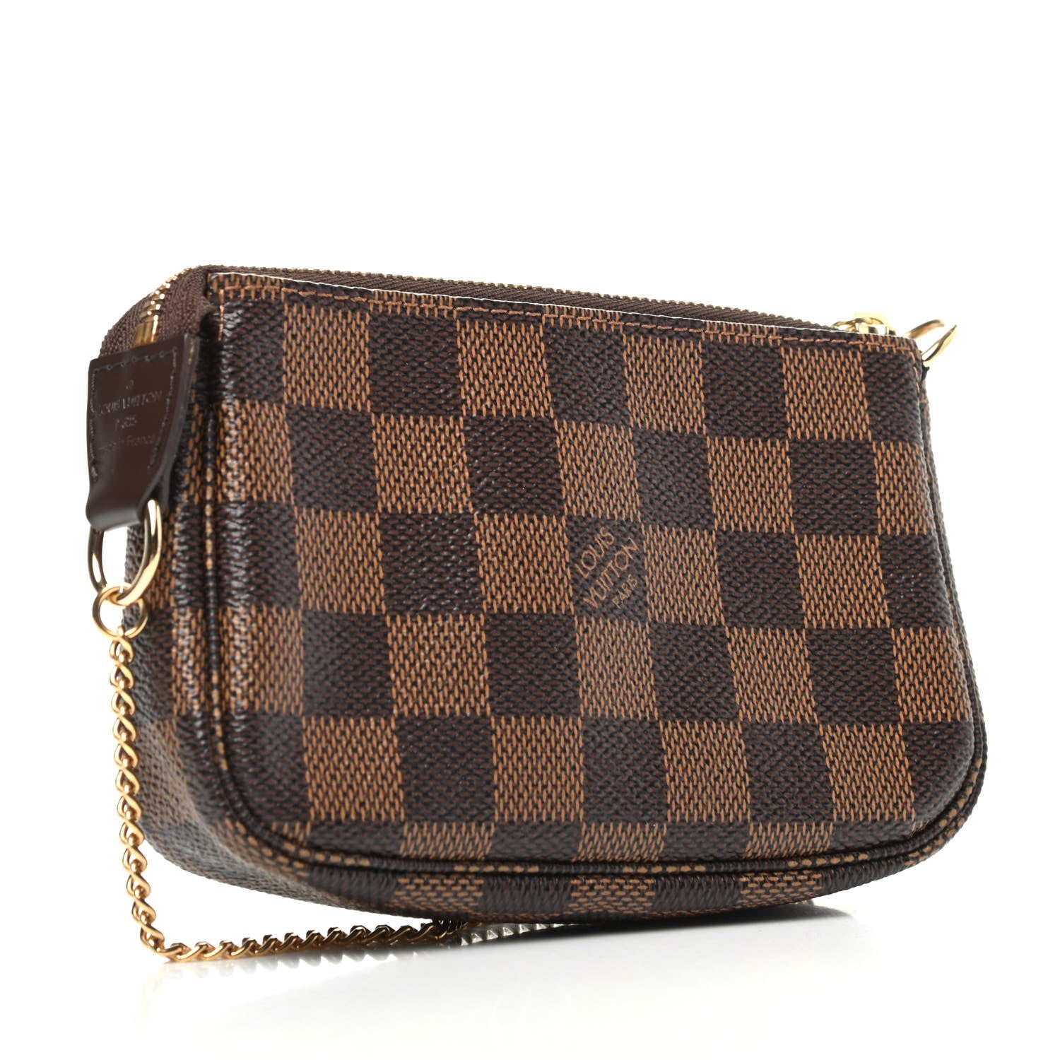 Louis Vuitton Damier Ebene Complice Trunks and Bags Mini Pochette Accessories Red 3 of 6