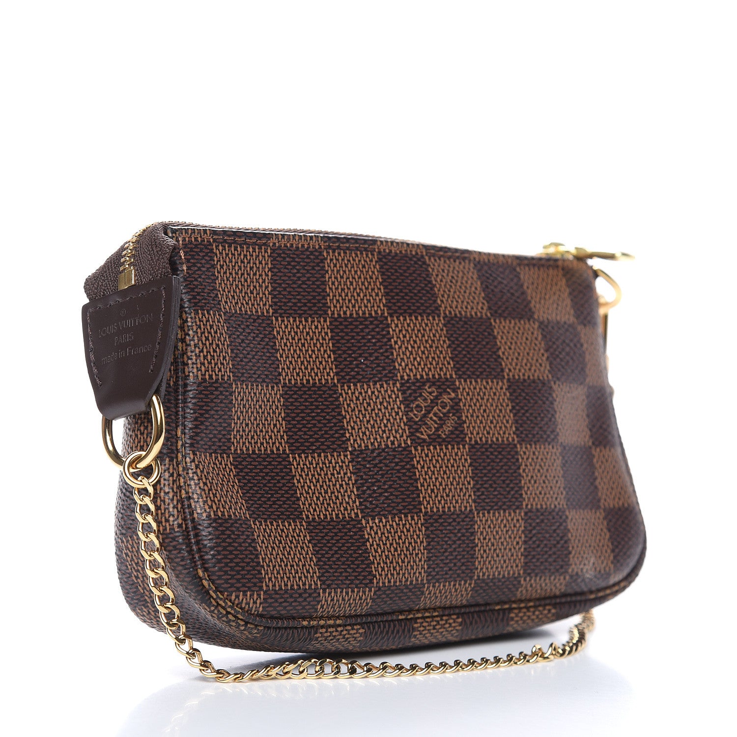 Louis Vuitton Damier Ebene Mini Pochette Accessories 3 of 10